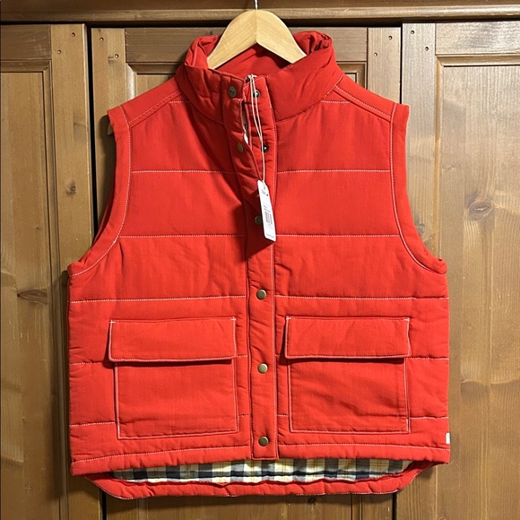 Toad&Co Jackets & Blazers - NWT* Wonen’s Toad & Co Forester Pass Vest - canoe red - XL